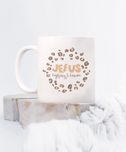 Load image into Gallery viewer, Inspirational Mug - Jesus Highway to Heaven (White)
