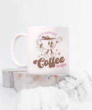 Load image into Gallery viewer, Coffee Themed Mug - Sh*t Happens, Coffee Helps
