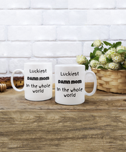 Load image into Gallery viewer, Luckiest Mom in the World Mug
