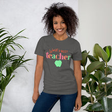 Load image into Gallery viewer, World&#39;s Best Teacher Tee
