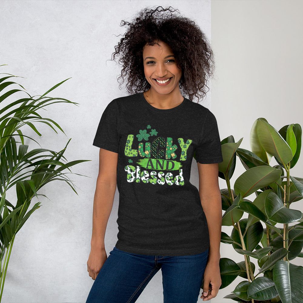 Lucky and Blessed Irish Tee