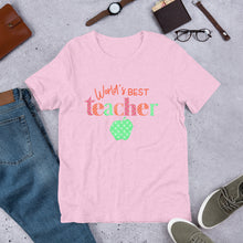 Load image into Gallery viewer, World&#39;s Best Teacher Tee
